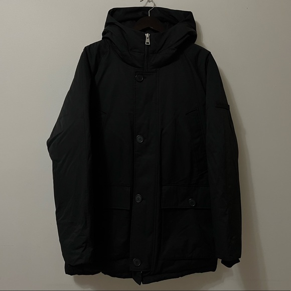 sandro paris Men’s Parka with Hood - Picture 5 of 11